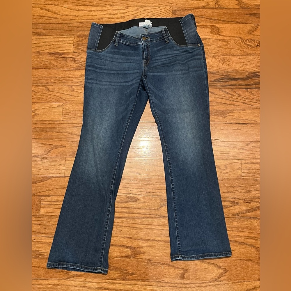 Maternity Jeans - skinny bootcut - Size 14